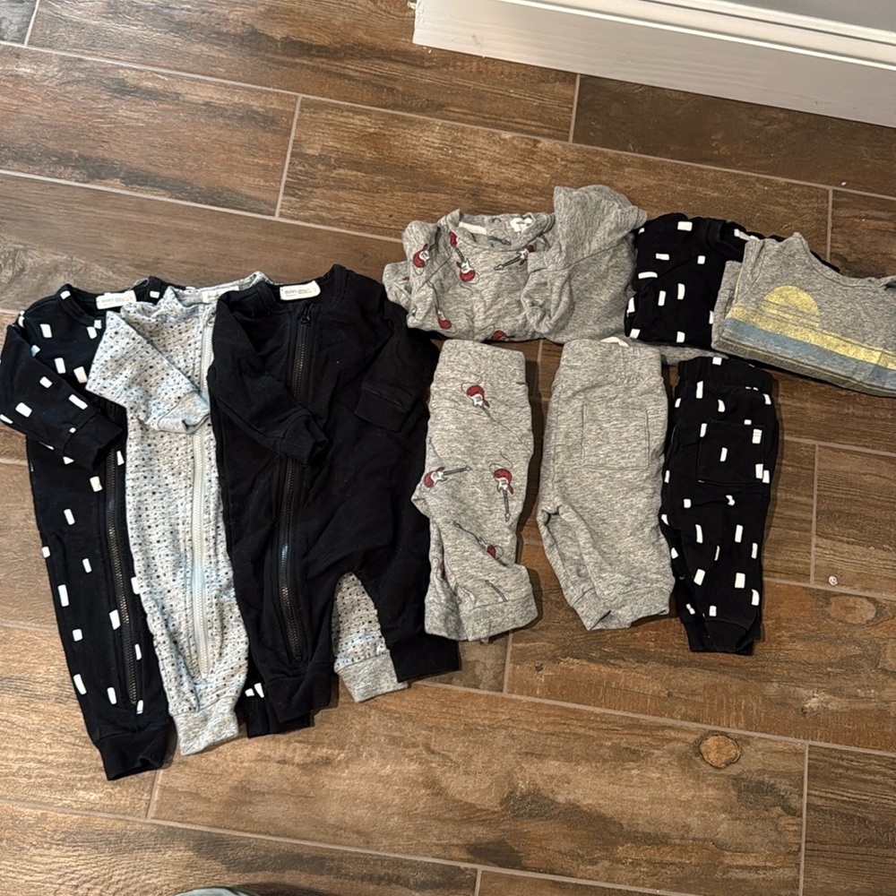 Miles the Baby matching sets & onesies size 3 month